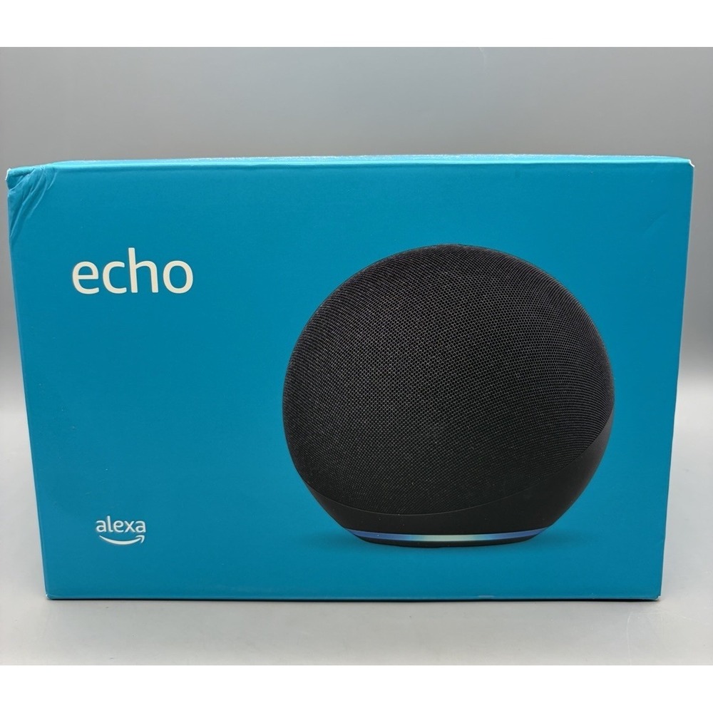 Amazon Echo (4th Gen) Smart Speaker Charcoal Black